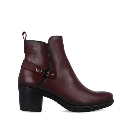 Botines de mujer en burdeos Fluchos Nydia F1798