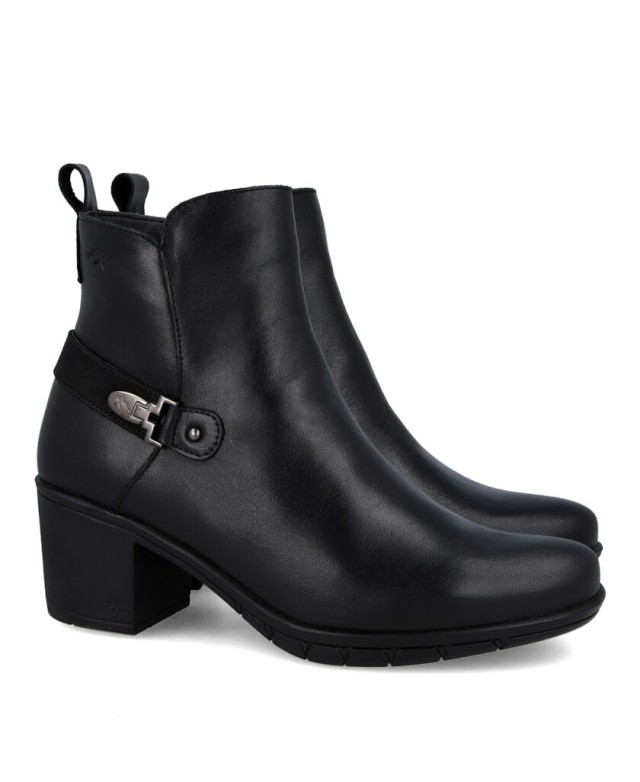 Botines de tacón para mujer Fluchos F1798