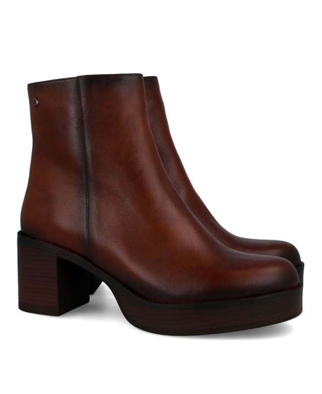 Botines de tacón ancho Dorking Bowy D9591