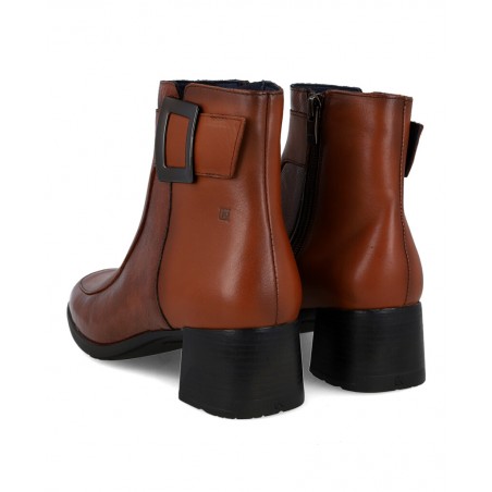 Botines de tacón bajo Dorking Ikia D9199
