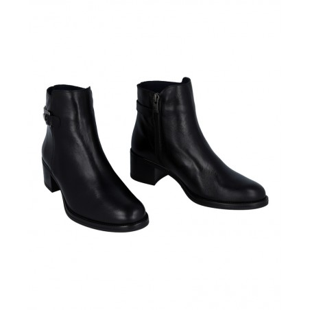 Botines negros de tacón Dorking Chiara D9347