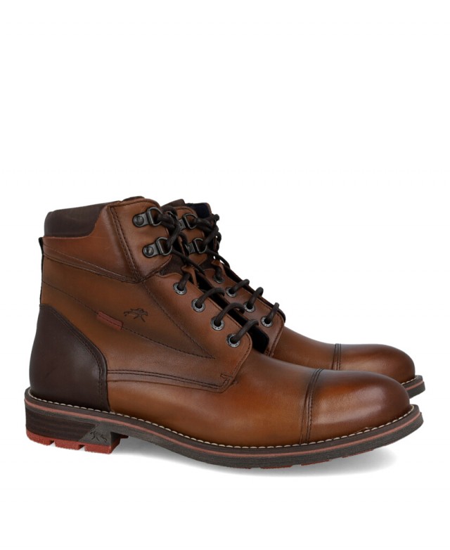 Botines con suela track Fluchos F1342