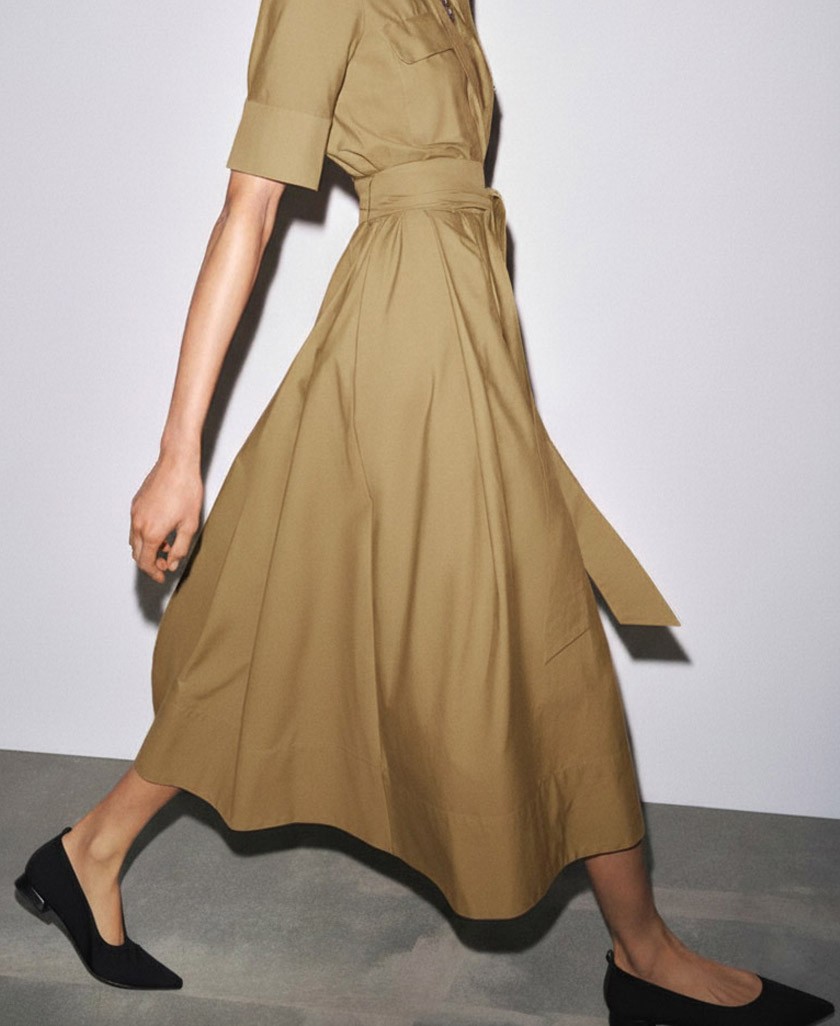 Barminton 10010 Black ballerina with low heel