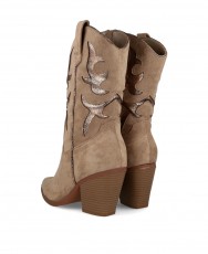 Botas cowboy con troquelado Dangela 29105