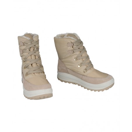 Botas de pelo beige Imac 859029.7160.013