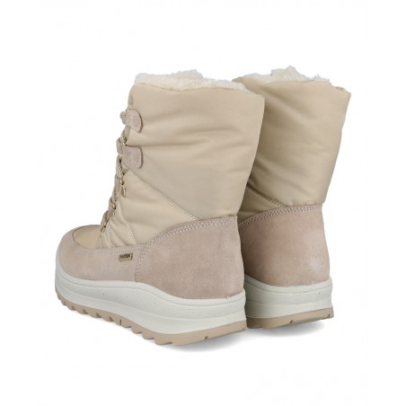 Botas de pelo beige Imac 859029.7160.013