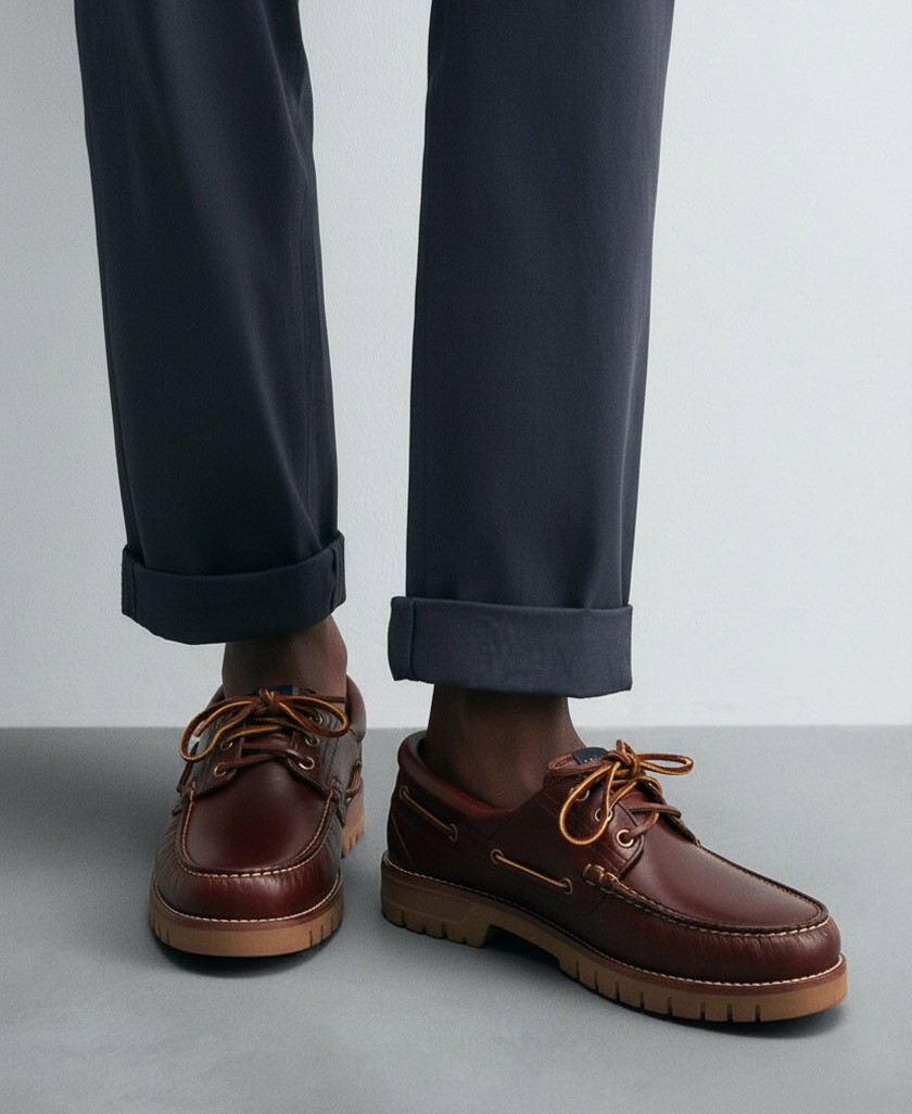 Callaghan Freeport 12500 leather boat shoes