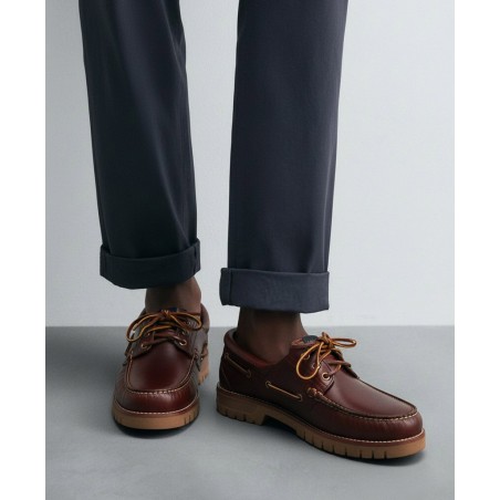 Callaghan Freeport 12500 leather boat shoes