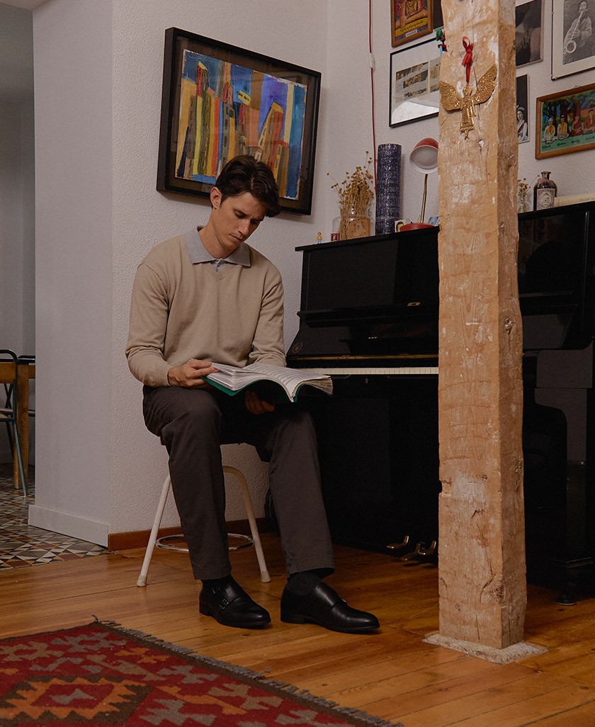 Zapato negro elegante Pikolinos Bristol M7J-3229