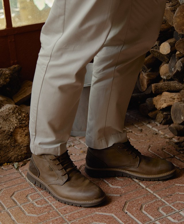 Botines de piel informales Imac 851018.30056.017