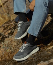 Men's grey trainers Overstate13943