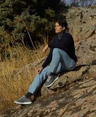 Men's grey trainers Overstate13943