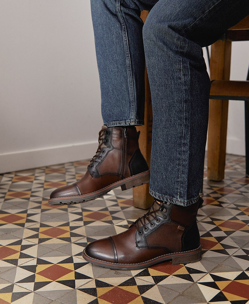 Botines de piel hombre Pikolinos York M2M-8156C1