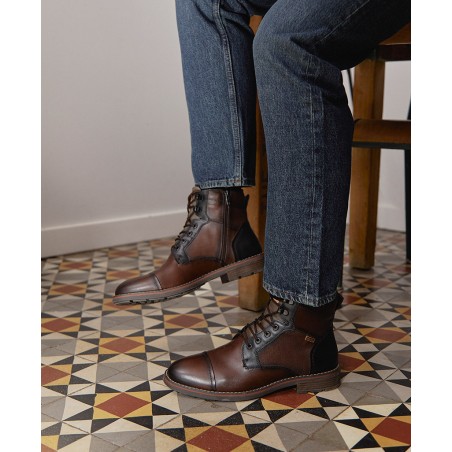 Pikolinos York leather ankle boots M2M-8156C1