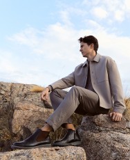 Botines marrones hechos de piel Fluchos F2323