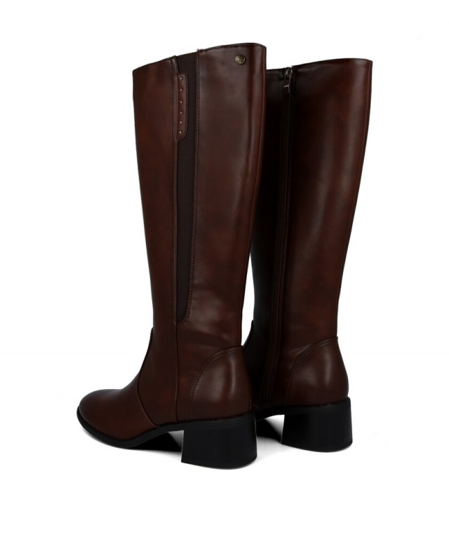 Botas de caña alta con cremallera Dangela 29186