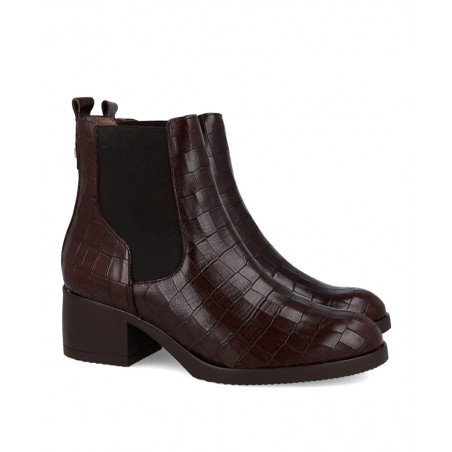 Botines chelsea Wonders Santafé G-6252