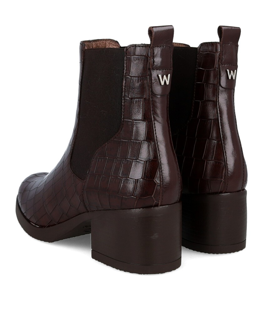 Botines chelsea Wonders Santafé G-6252
