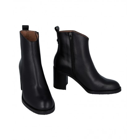 Botines negros mujer Wonders Remache 10 I-9210