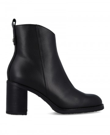 Botines negros mujer Wonders Remache 10 I-9210