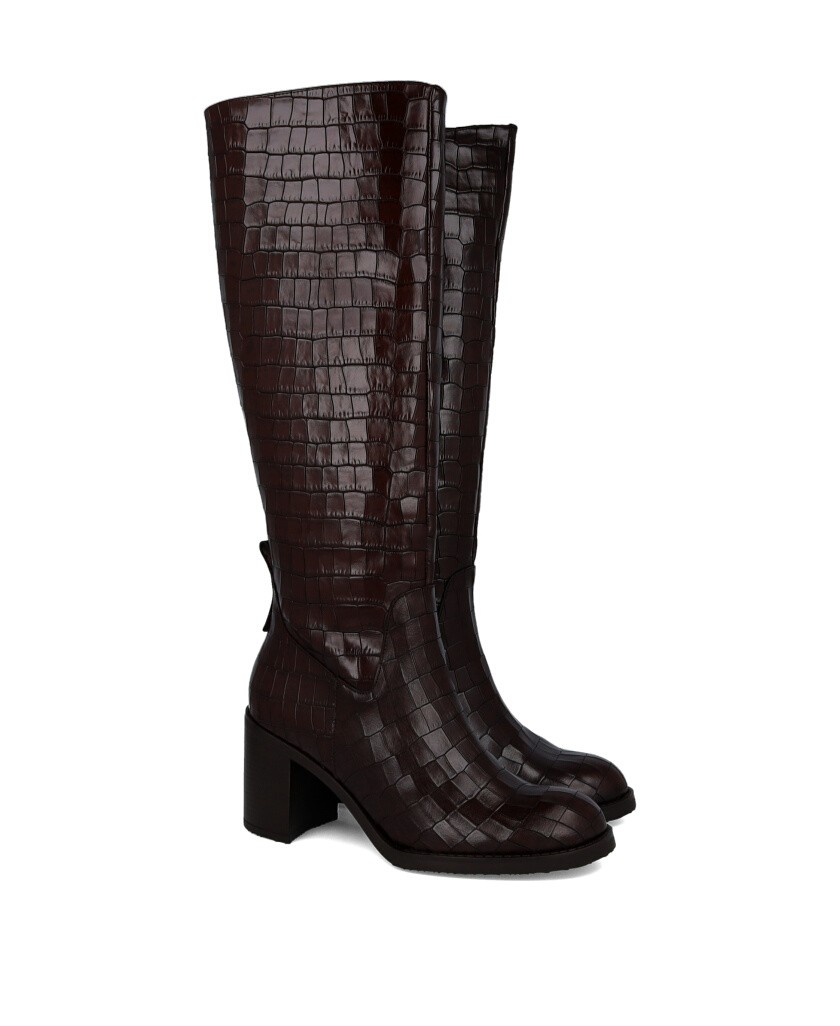 Botas caña alta Wonders Remache 11 I-9211