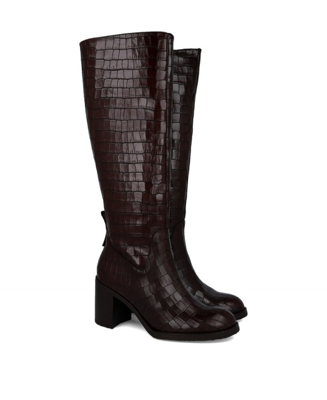 Botas caña alta Wonders Remache 11 I-9211