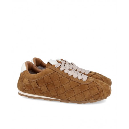 Sneakers camel mujer Catchalot Bama