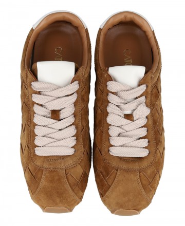 Sneakers camel mujer Catchalot Bama