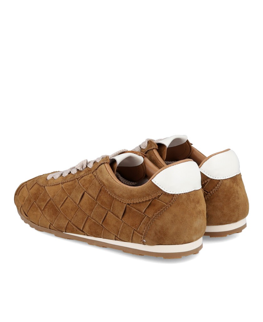 Sneakers camel mujer Catchalot Bama