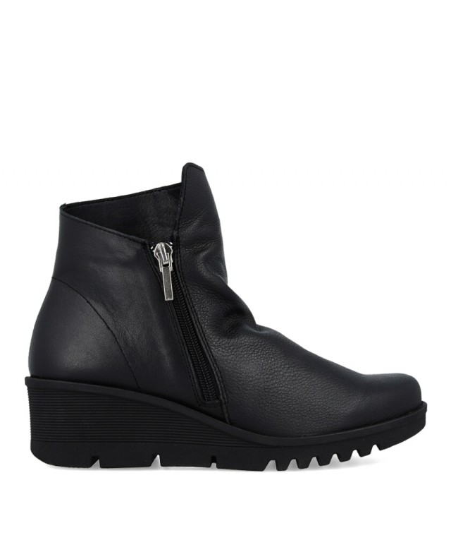 Tambi Mia 10 black wedge ankle boots Tambi Mia 10 black wedge ankle boots