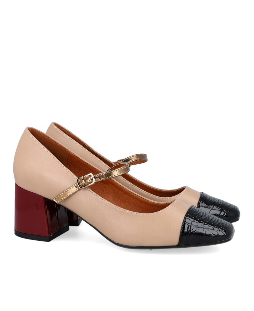 Gioseppo Oklee Mary Jane heel for women
