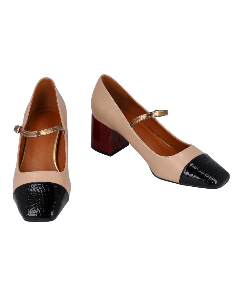 Gioseppo Oklee Mary Jane heel for women