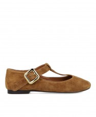 Merceditas camel con hebilla Catchalot Zintia