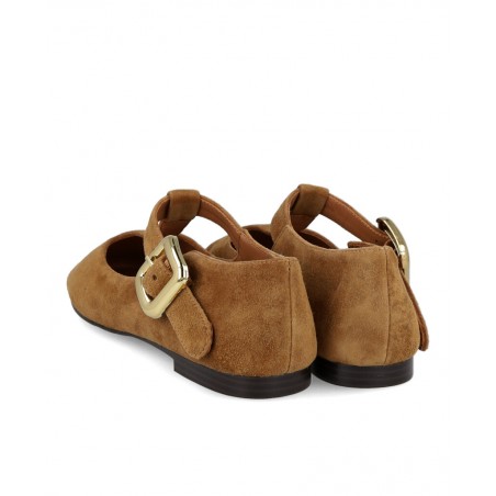 Merceditas camel con hebilla Catchalot Zintia