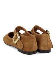 Camel Mary Janes with buckle Catchalot Zintia