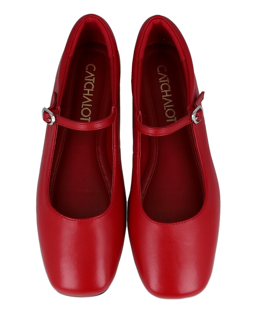 Merceditas en color rojo Catchalot Diana