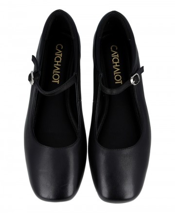 Black Mary Janes with buckle Catchalot Diana