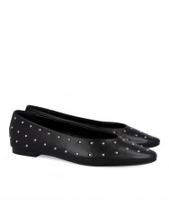 Catchalot Basi T women's studded ballet flats