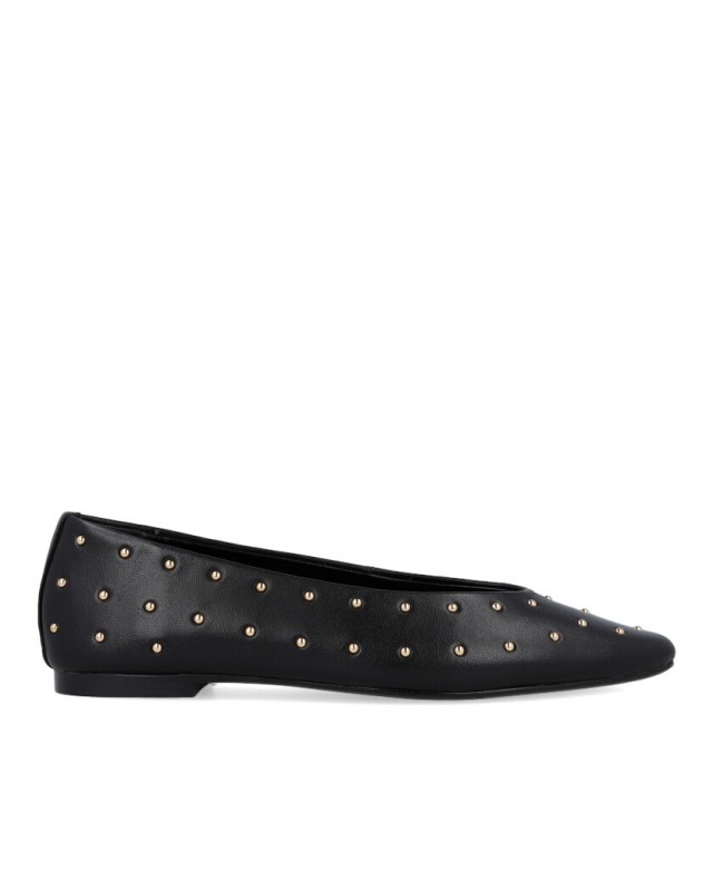 Catchalot Basi T women's studded ballet flats