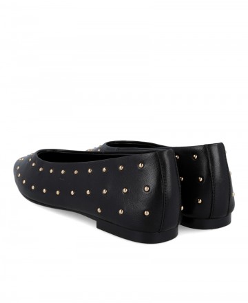 Catchalot Basi T women's studded ballet flats