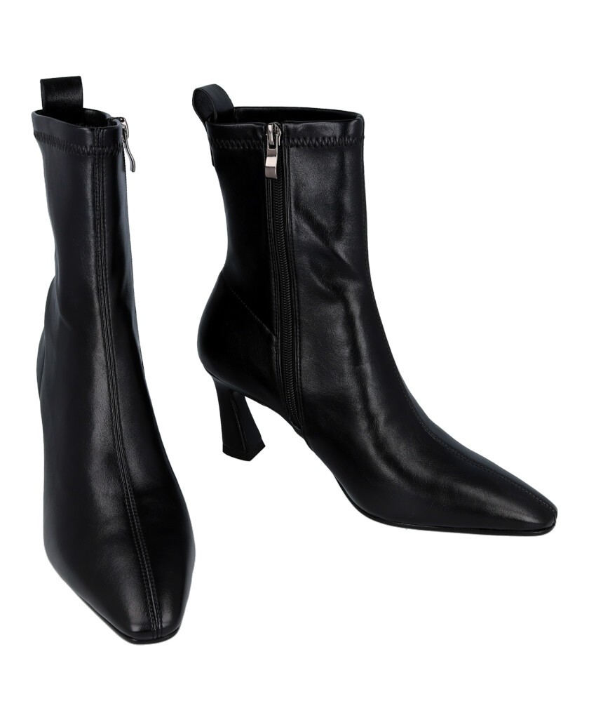 Catchalot Elaya geometric heel ankle boots