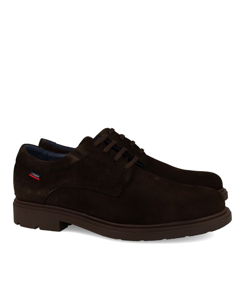 Zapatos de ante marrones Callaghan 57254.1