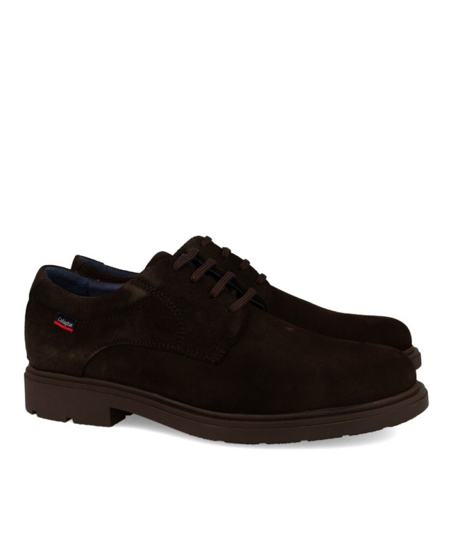 Zapatos de ante marrones Callaghan 57254.1