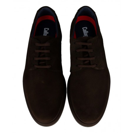 Zapatos de ante marrones Callaghan 57254.1