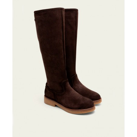 Porronet Ágata High Split Leather Boots