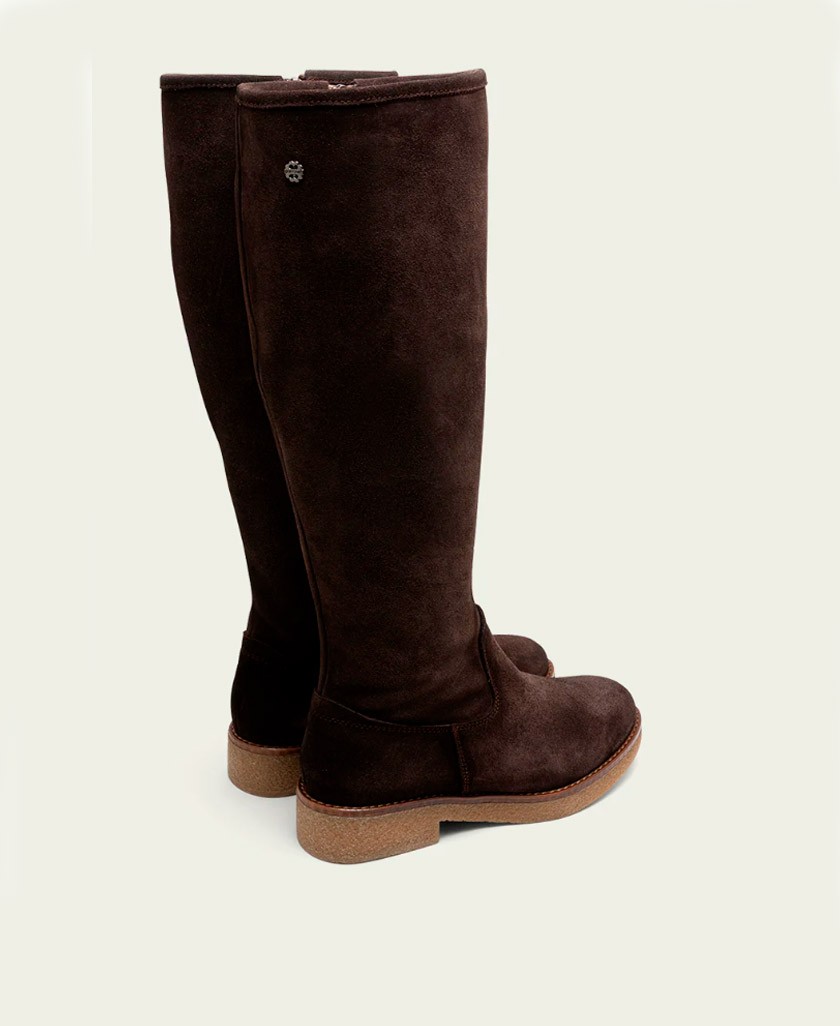 Porronet Ágata High Split Leather Boots