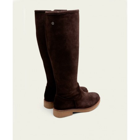 Botas Altas de Serraje Porronet Ágata