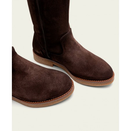 Porronet Ágata High Split Leather Boots