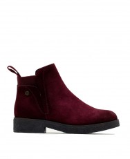 Burgundy Elastic Ankle Boots Porronet Anna 4700 Burgundy Elastic Ankle Boots Porronet Anna 4700