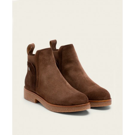 Botines Marrones con Elástico Porronet Anna 4700